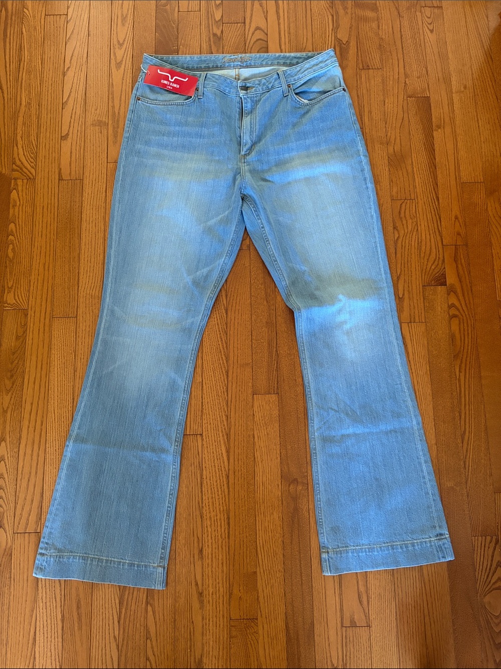 Kimes Ranch Light Wash Flare Jeans - Women's